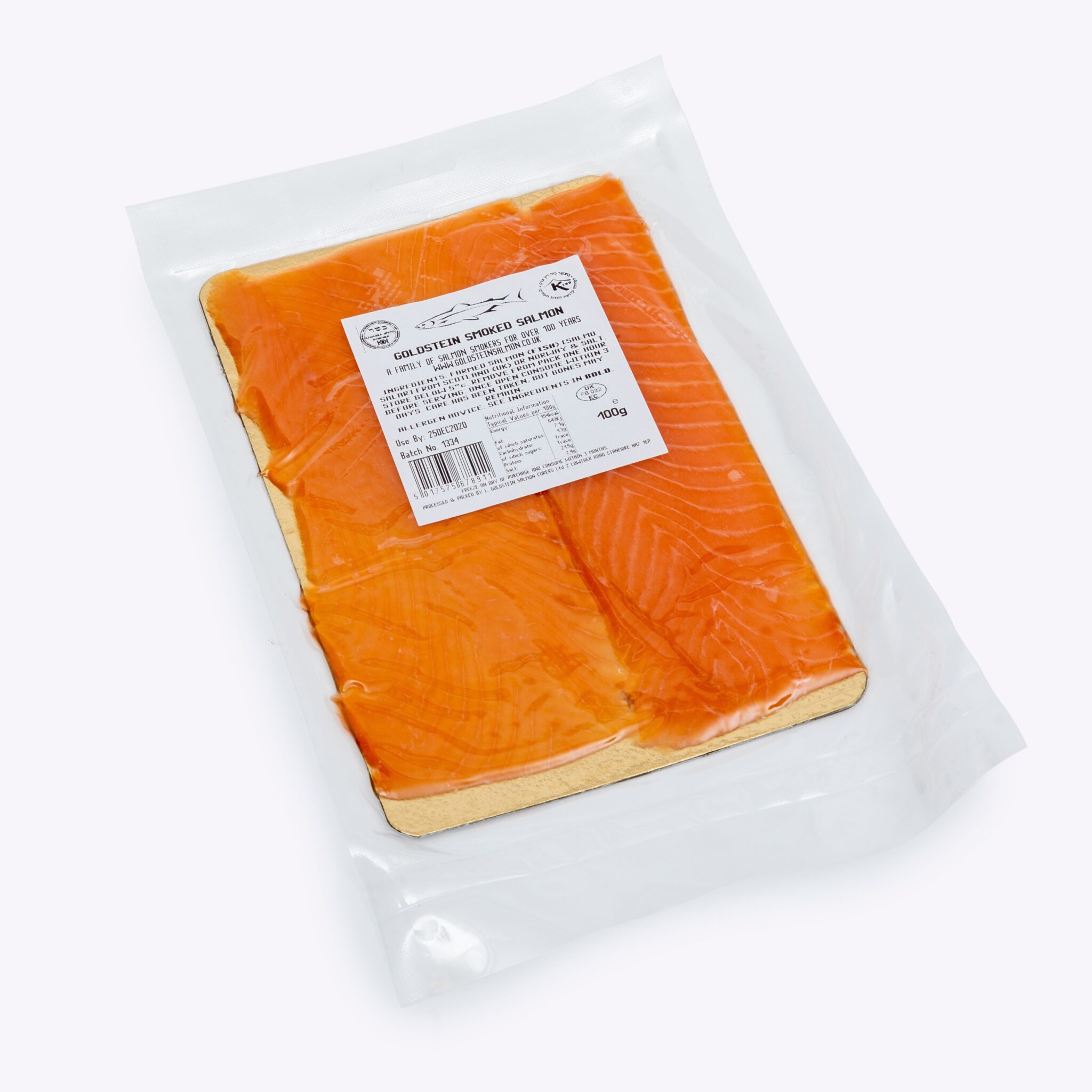 Goldstein Smoked Salmon 100g